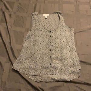 Grey Diamond Tank Sheer